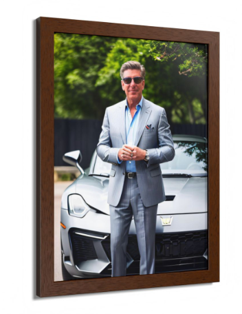 ImagineYouAs — Framed Print